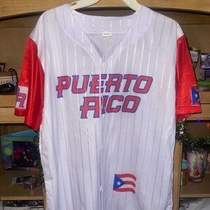Puerto Rico Baseball Jersey